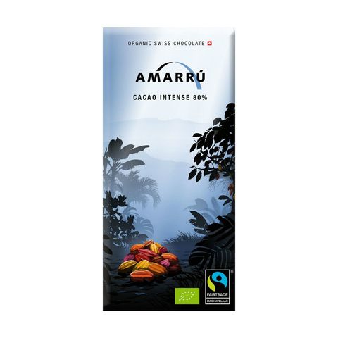 Schokolade Cacao Intense 80%, EU Bio / FLO-Fairtrade