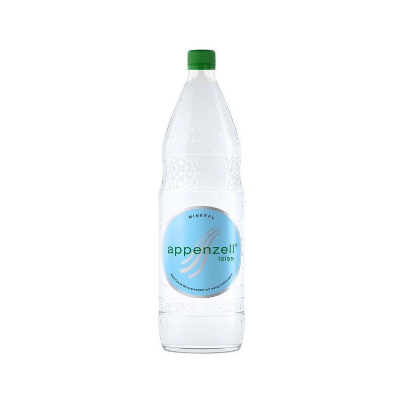 Mineralwasser leise Glas, ohne Zertifizierung