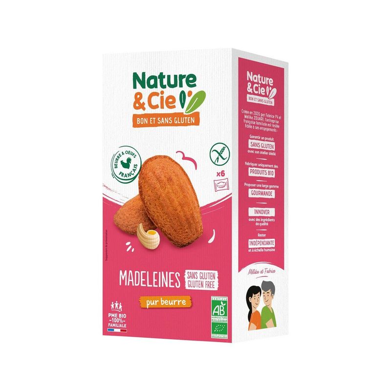 Madeleines Butter glutenfrei, EU Bio