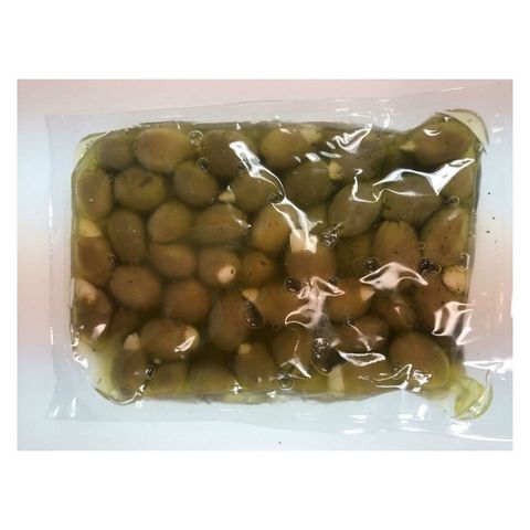 Oliven grün mit Mandeln und Kräutern, EU Bio