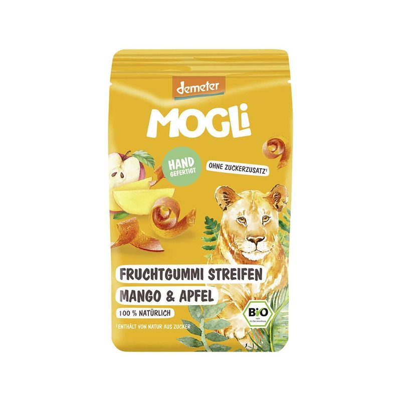Fruchtstreifen Mango mit Apfel, Demeter