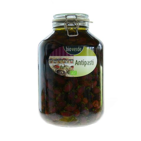 Schwarze Kalamata-Oliven mit Stein, EU Bio
