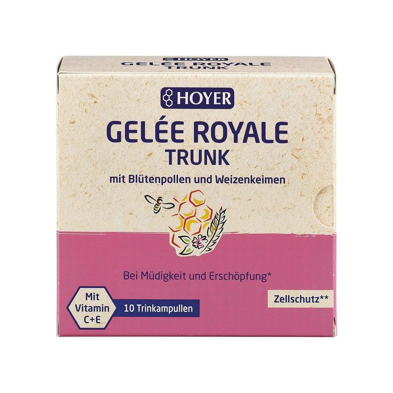 Gelée Royale Trinkampullen, Konventionell