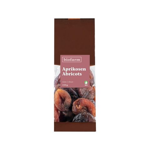 Aprikosen süss, Bio Knospe