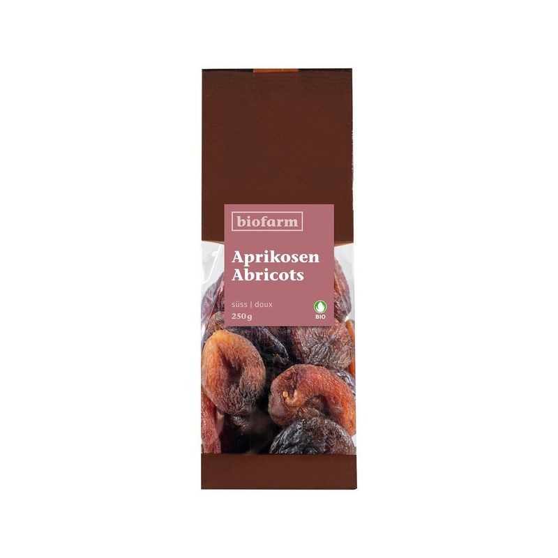 Aprikosen süss, Bio Knospe