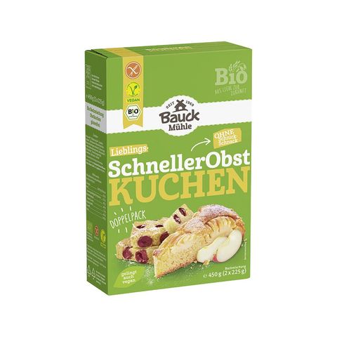 Backmischung schneller Obstkuchen, EU Bio