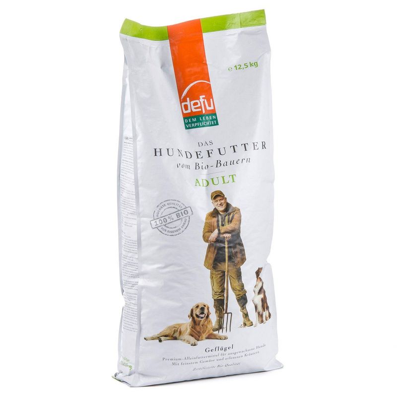 Hundefutter Adult Geflügel, EU Bio