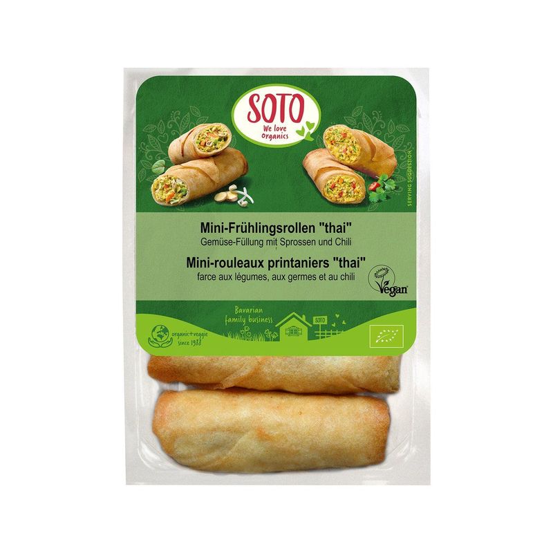Mini Frühlingsrollen "thai", EU Bio