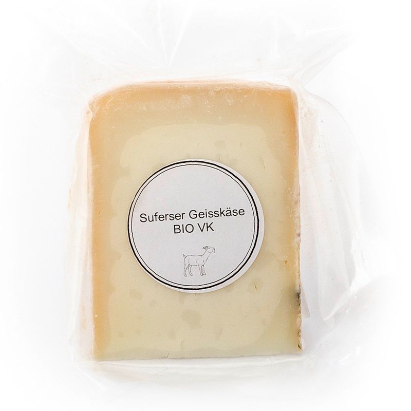 Suferser Geisskäse Portion, Bio Knospe Schweiz