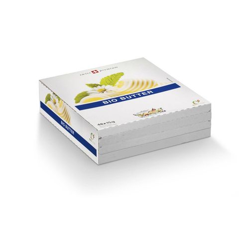 Butter Portionen, Bio Knospe Schweiz