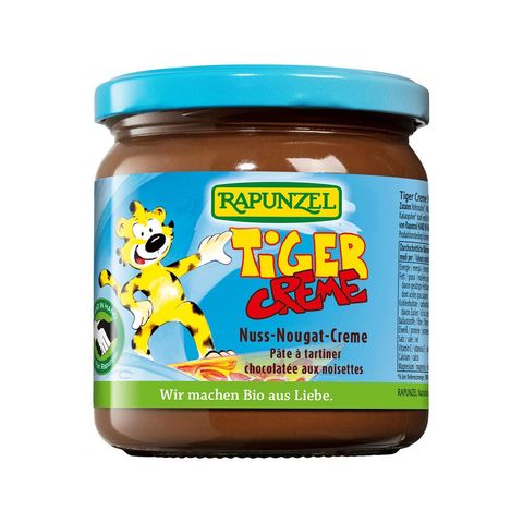 Tiger Nuss-Nougat-Crème, HIH, EU Bio / Fairer Handel (Claro; Hand in Hand; etc.)