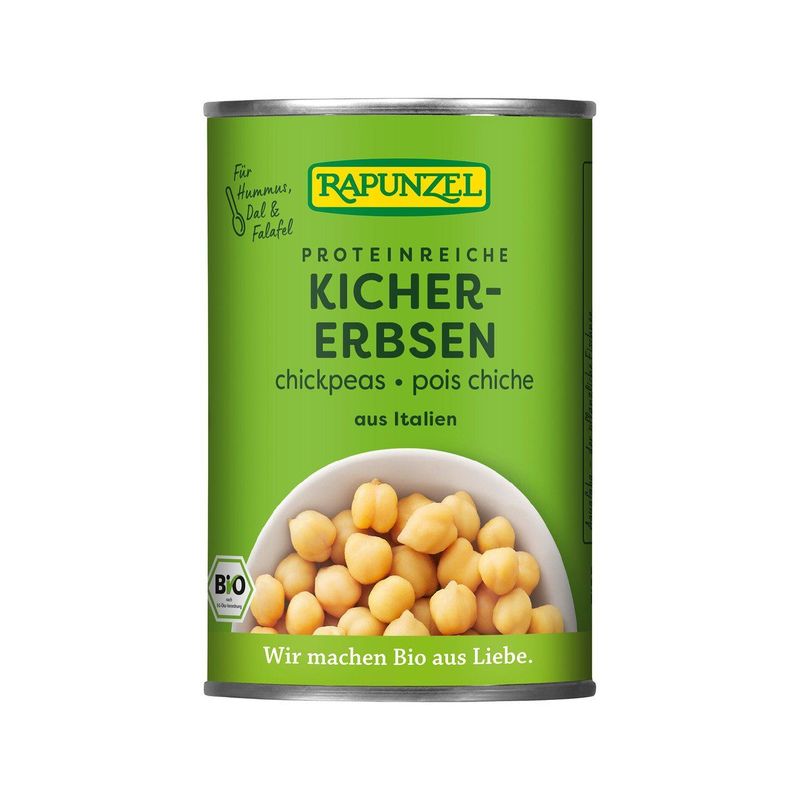Kichererbsen fertig gekocht, EU Bio