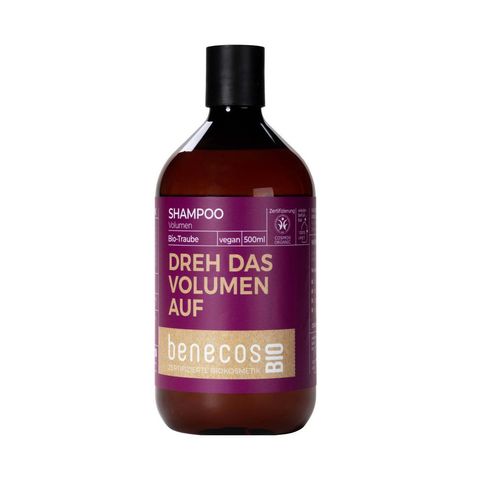 Shampoo Volumen BIO-Traube, BDIH COSMOS ORGANIC