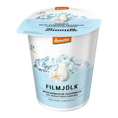 Filmjölk Nature (nordische Sauermilch), Bio Knospe Schweiz / Demeter