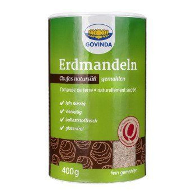 Erdmandeln (Chufas), geröstet und gemahlen, EU Bio