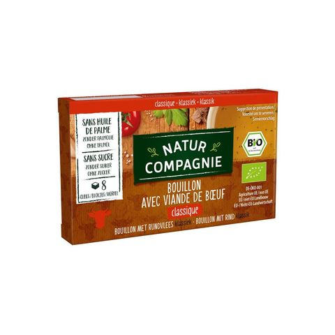 Bouillon mit Rindfleisch, EU Bio
