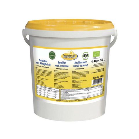 Bouillon mit Rindfleisch, EU Bio