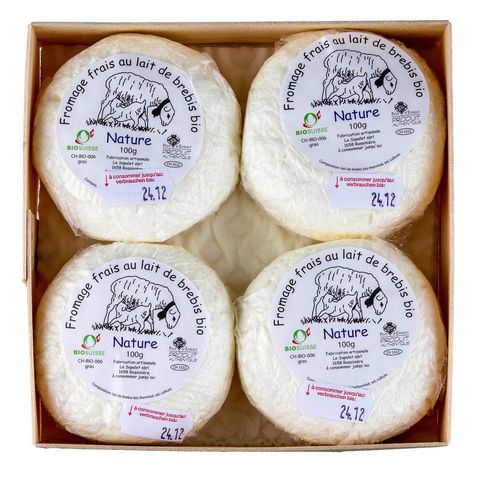 Schaffrischkäse Nature, Bio Knospe Schweiz