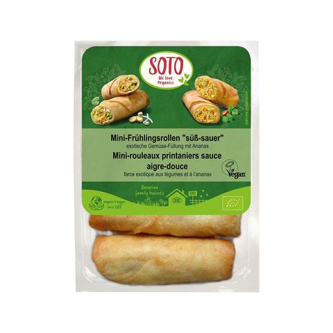 Mini Frühlingsrollen Süss-Sauer, EU Bio