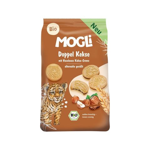 Doppel Kekse Haselnuss & Kakao, EU Bio
