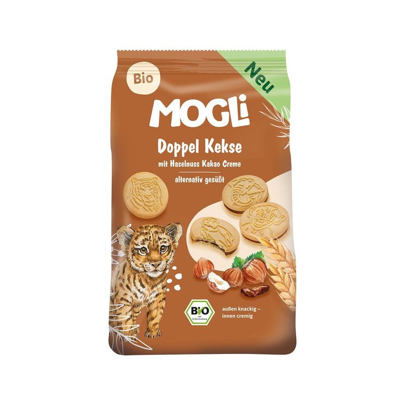 Doppel Kekse Haselnuss & Kakao, EU Bio