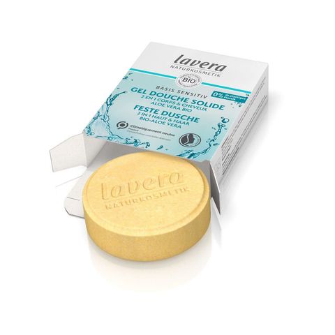 Feste Dusche 2 in 1 Haut & Haar basis sensitiv, NaTrue