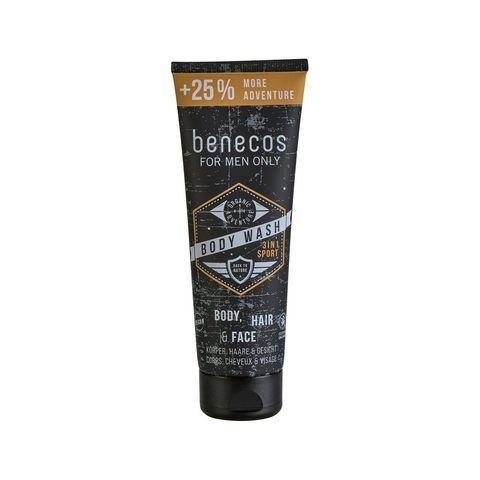 for men only Body Wash 3 in 1 Sport, BDIH COSMOS ORGANIC