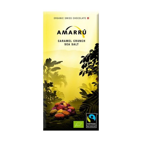 Schokolade Caramel Crunch Sea Salt, EU Bio / FLO-Fairtrade