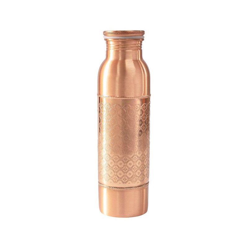 Kupferwasserflasche Mosaik 0.9 l, ohne Zertifizierung