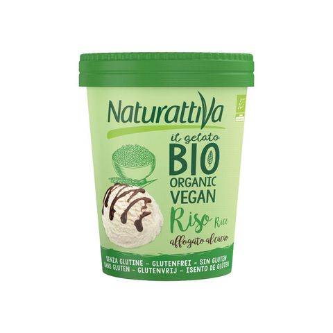 Rice Ice Dessert mit Schokolade, EU Bio