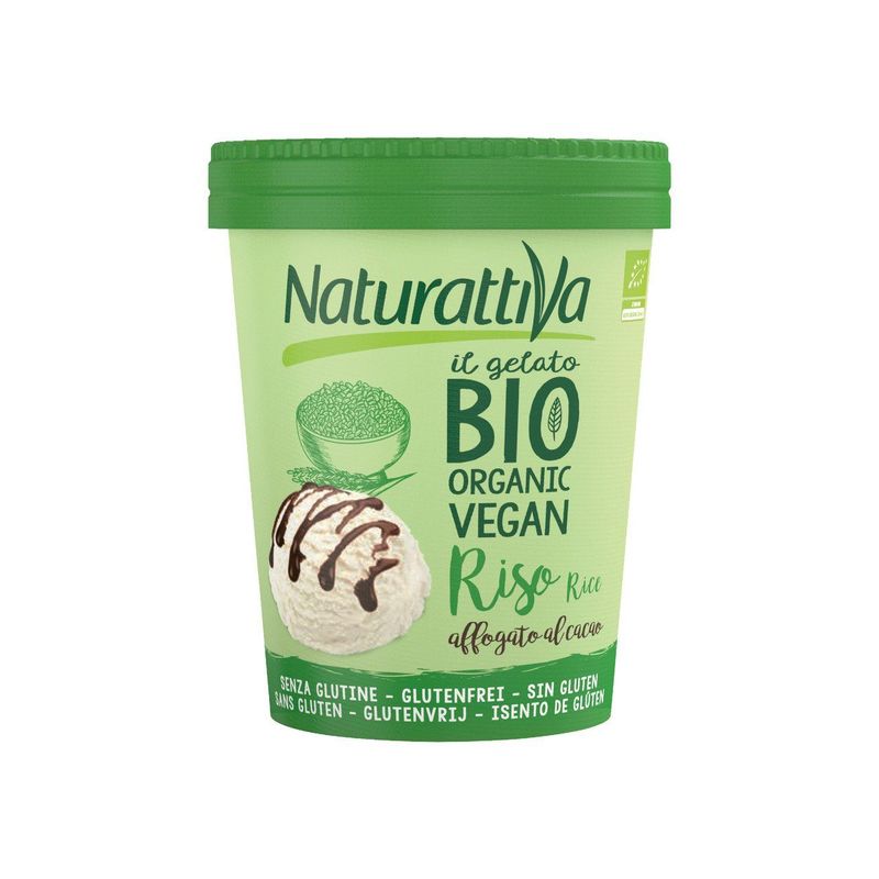 Rice Ice Dessert mit Schokolade, EU Bio