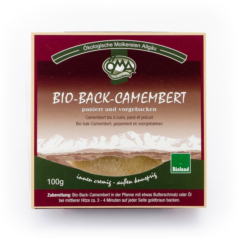 Back-Camembert, EU Bio