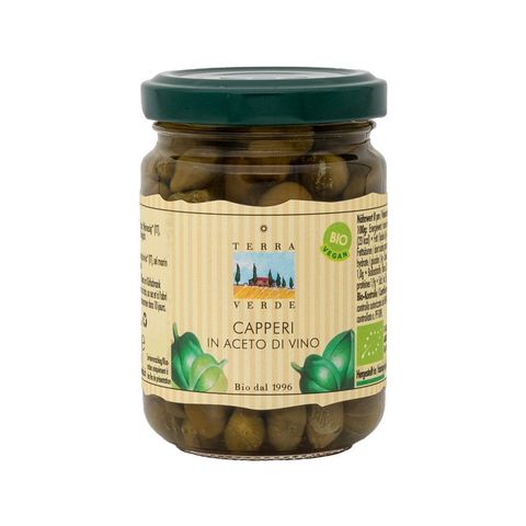 Capperi in Aceto di Vino, EU Bio
