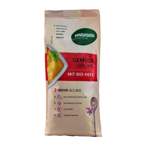 Gemüsebrühe mit Bio-Hefe, EU Bio