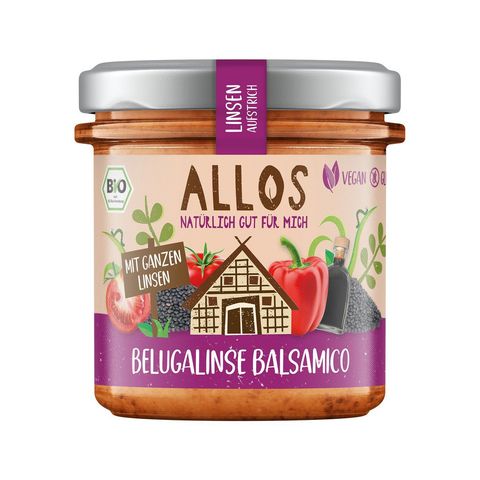 Linsen-Aufstrich Beluga Linsen Balsamico, EU Bio