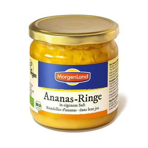 Ananas Ringe im Fruchtsaft, EU Bio