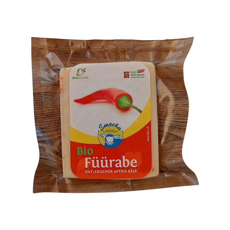 Füürabe Apéro Chäs Chili Portion, Bio Knospe Schweiz