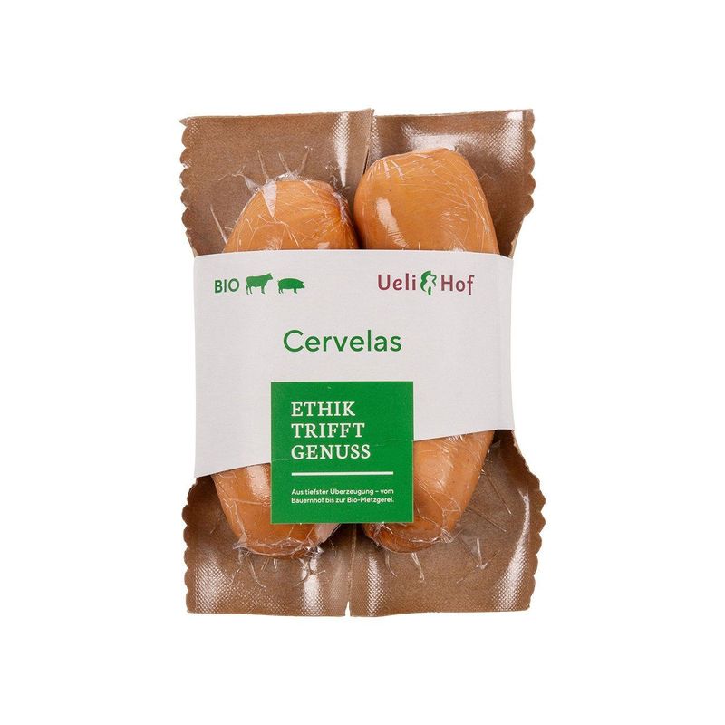 Cervelas, Bio Knospe Schweiz