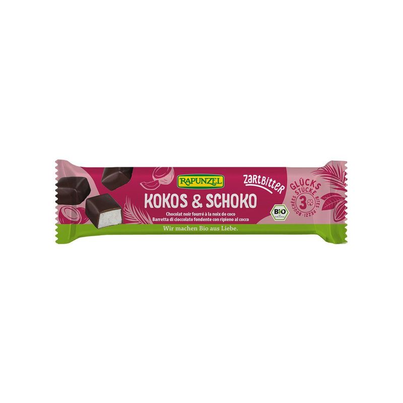 Kokos-Happen Zartbitter, EU Bio