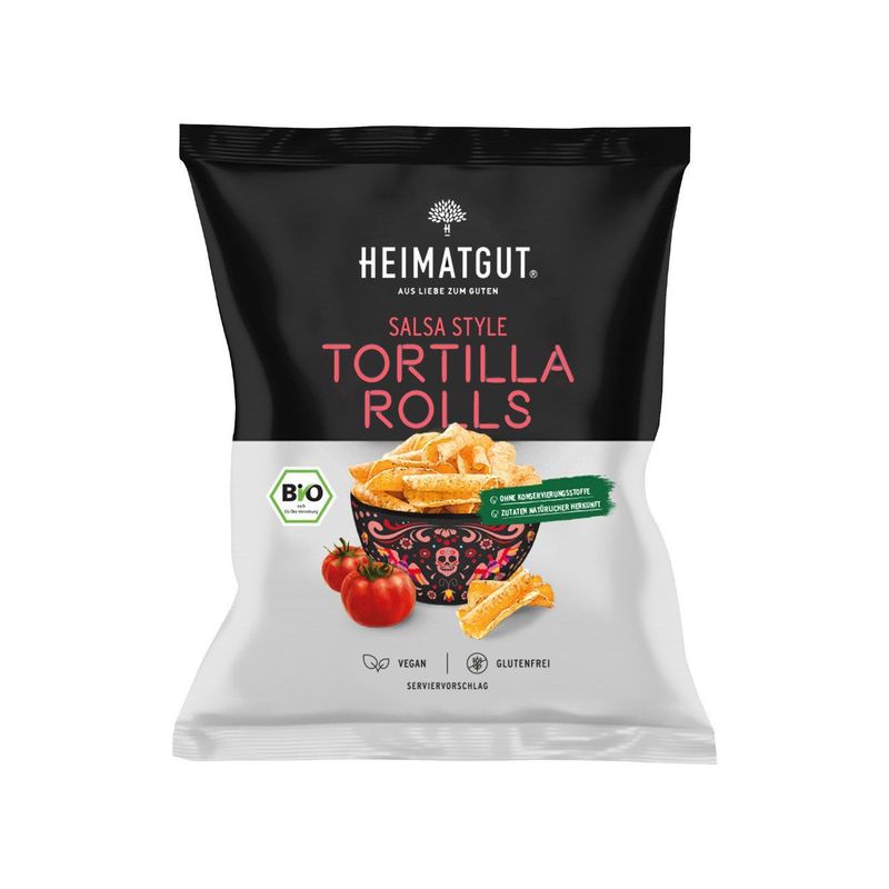 Tortilla Rolls Salsa Style, EU Bio