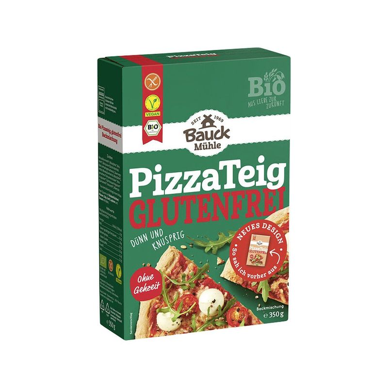 Backmischung Pizzateig glutenfrei, EU Bio