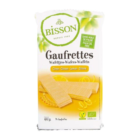 Gaufrettes Zitrone, EU Bio