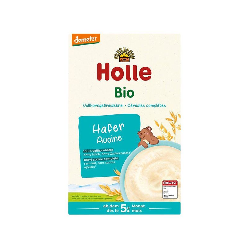 Babybrei Vollkorngetreidebrei Hafer, Demeter