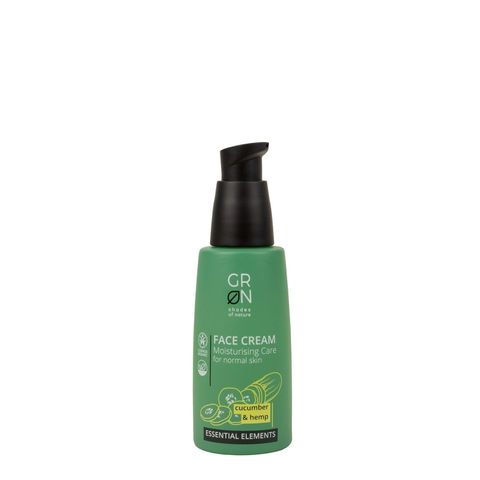 Gesichtscreme feuchtigkeitssp.ESSENTIAL-Gurke&Hanf, BDIH COSMOS ORGANIC