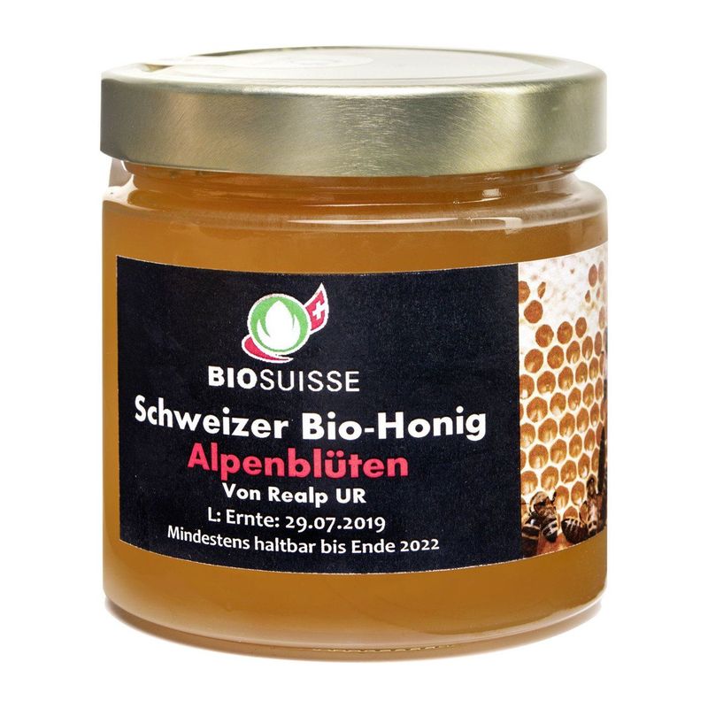 Alpenblütenhonig, Bio Knospe Schweiz