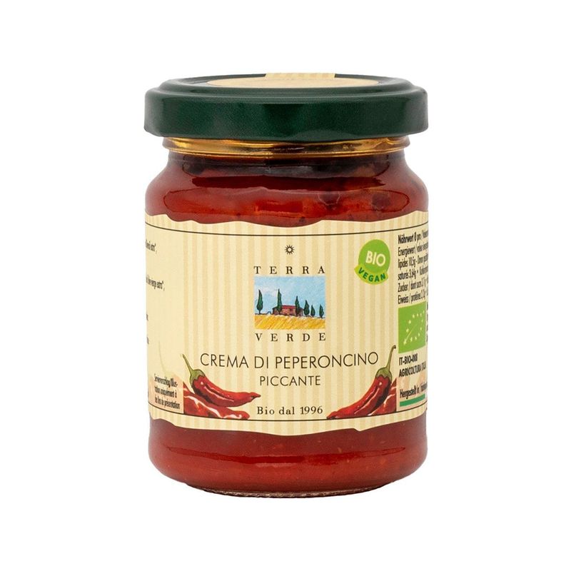 Crema di Peperoncino piccante, EU Bio