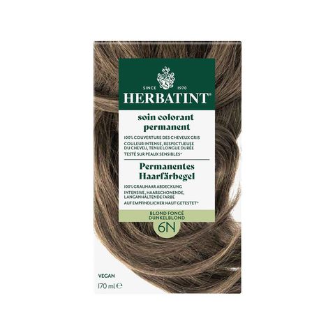 Haarfärbegel 6N Dunkelblond, ohne Zertifizierung