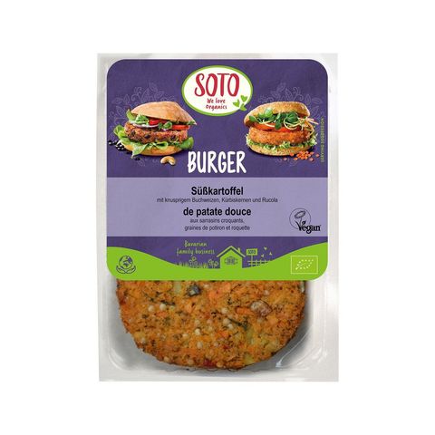 Burger Süsskartoffel, EU Bio