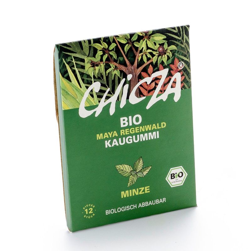 Kaugummi Minze, EU Bio