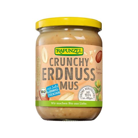 Erdnussmus Crunchy mit Salz, EU Bio